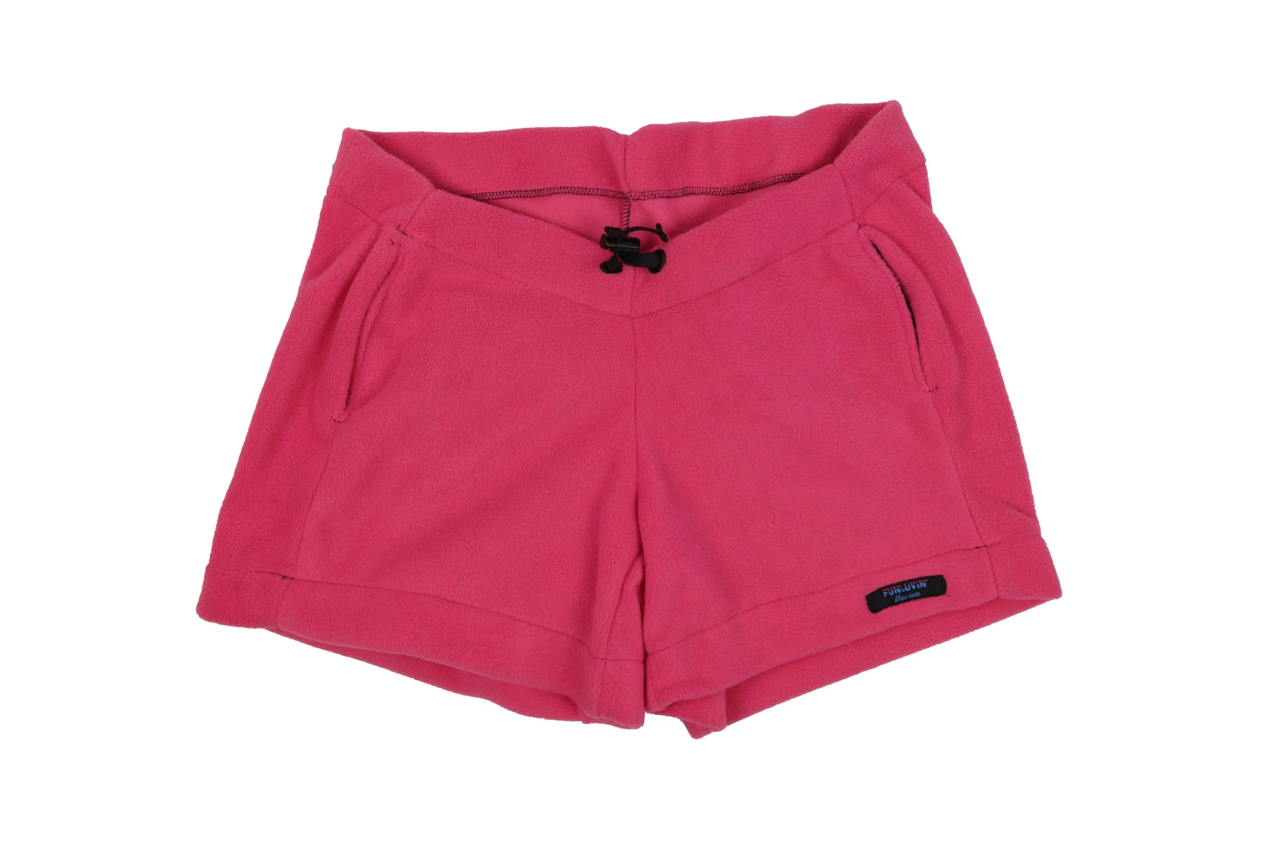 ★YOUTHBATH★Fleece Bermuda Jogger Shorts_pink★正規品/人気 Georgie Leopard Print Fleece Shorts — FunLuvin' Fleecewear